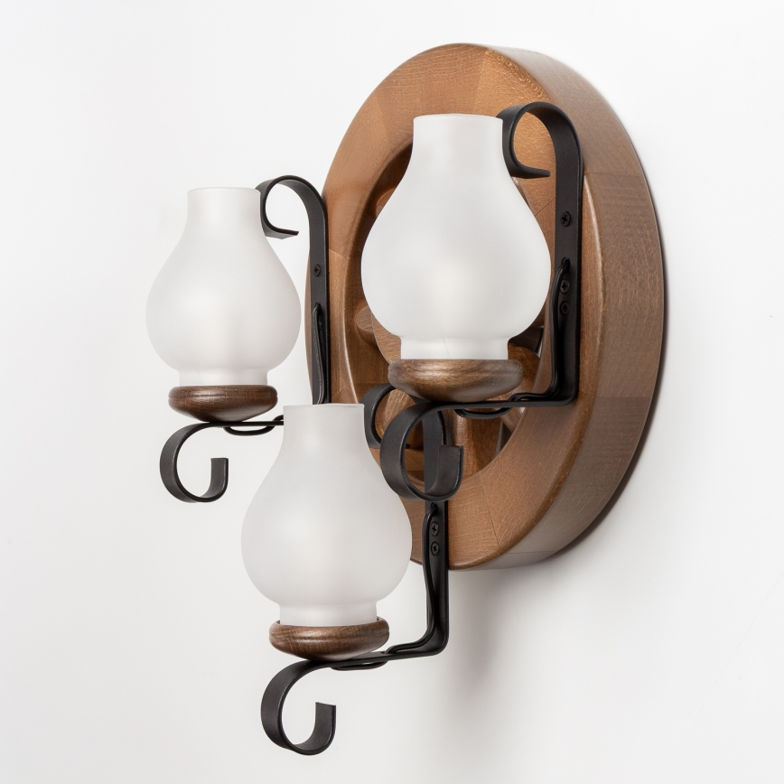 Brilagi - Аплик ROATA APLICA 3xE14/40W/230V бук/орех