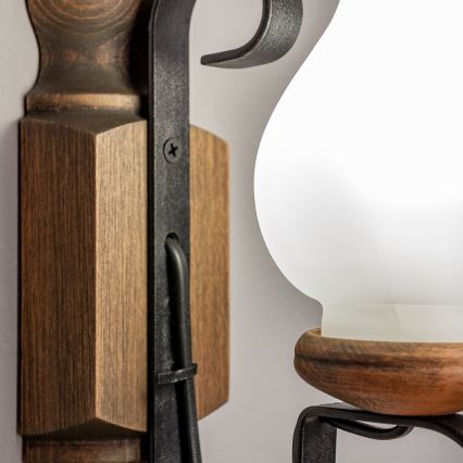 Brilagi - Аплик RUSTIC 1xE14/40W/230V бук