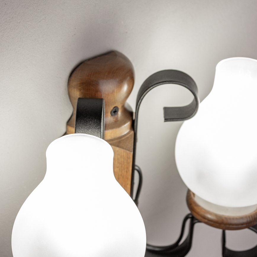 Brilagi - Аплик RUSTIC 2xE14/40W/230V бук/орех