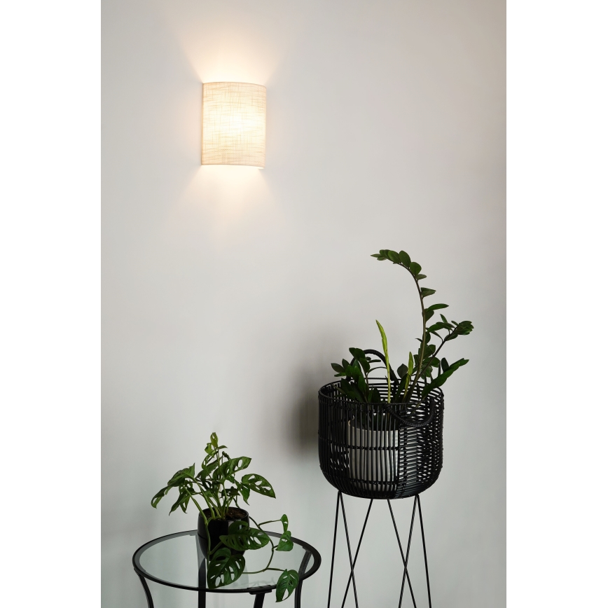 Brilagi - Аплик SEMI 1xE27/15W/230V Ø 20 см сив