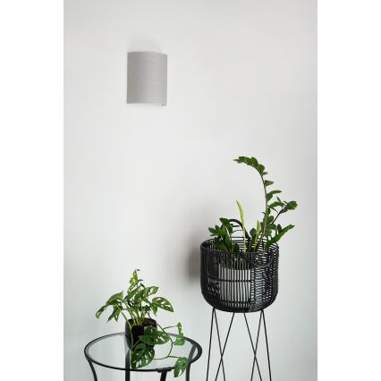 Brilagi - Аплик SEMI 1xE27/15W/230V Ø 20 см сив