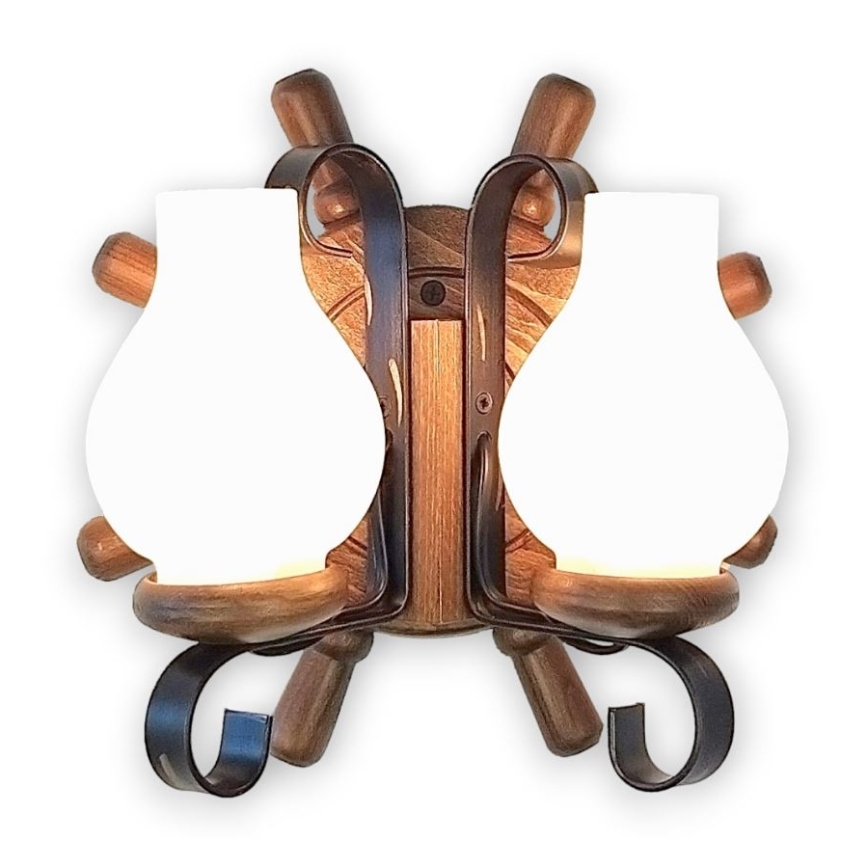 Brilagi - Аплик TIMONA 2xE14/40W/230V бук/орех