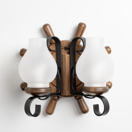 Brilagi - Аплик TIMONA 2xE14/40W/230V бук/орех