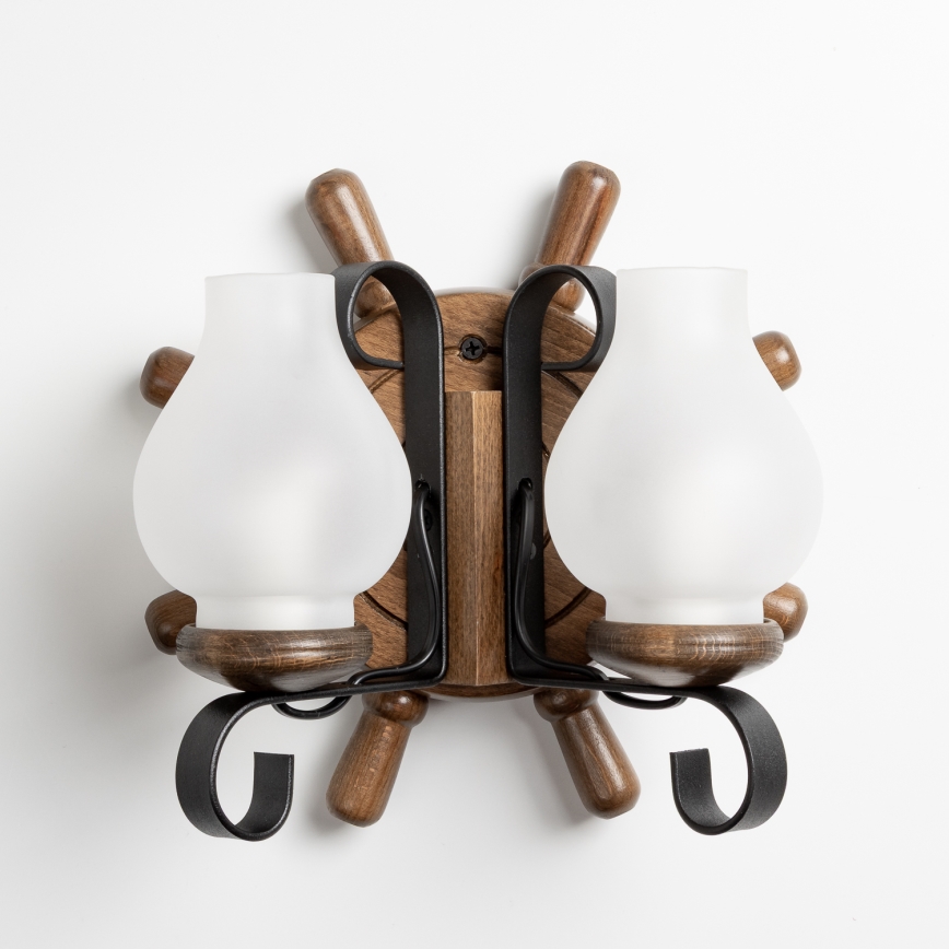 Brilagi - Аплик TIMONA 2xE14/40W/230V бук/орех