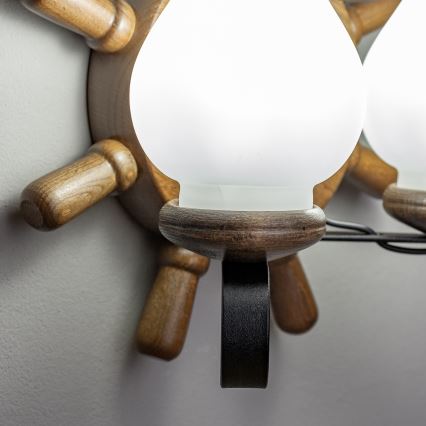 Brilagi - Аплик TIMONA 2xE14/40W/230V бук/орех