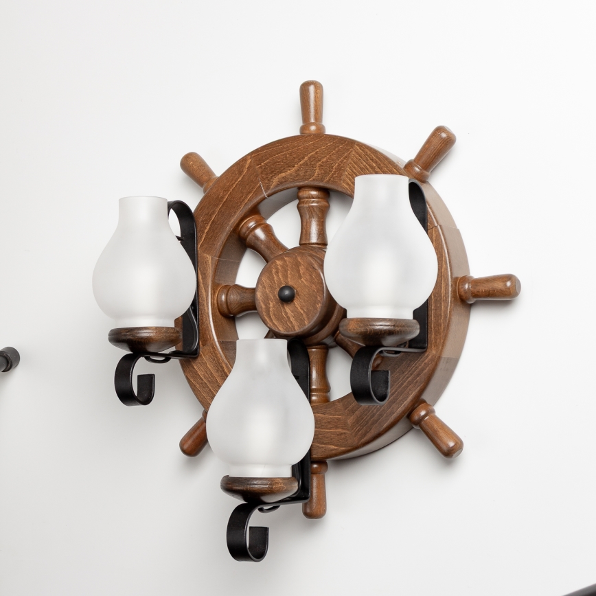 Brilagi - Аплик TIMONA 3xE14/40W/230V бук/орех