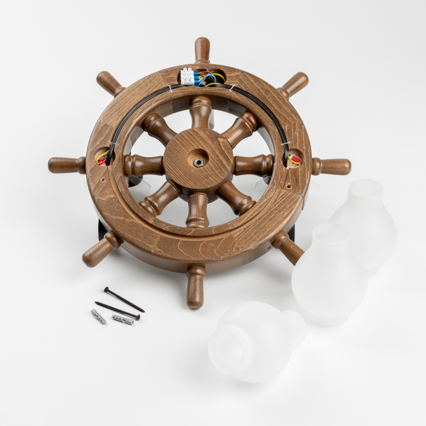 Brilagi - Аплик TIMONA 3xE14/40W/230V бук/орех