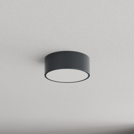Brilagi - Плафон за баня CLARE 1xE27/24W/230V Ø 20 см антрацит IP54