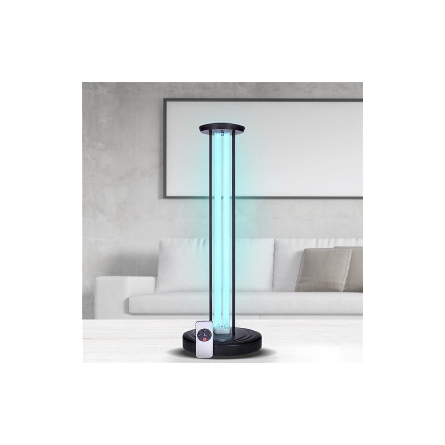 Brilagi - Бактерицидна лампа за дезинфекция UVC/100W/230V + дистанционно управление