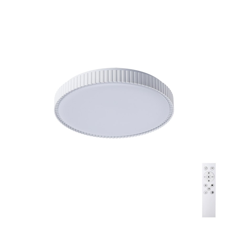 Brilagi - Димируемо LED таванно осветително тяло CORVO LED/72W/230V 3000-6000K бяло Ø 50 см + дистанционно управление