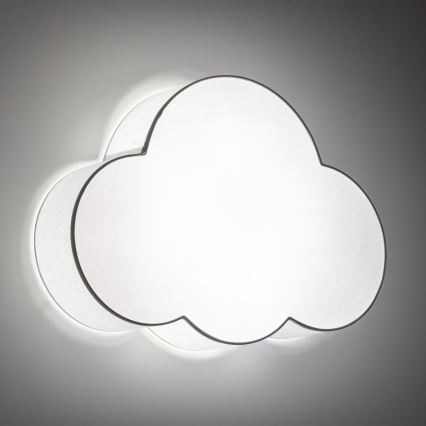 Brilagi - Детско таванно осветително тяло NIMBUS 4xE27/15W/230V сиво
