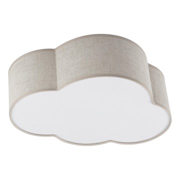 Brilagi - Детско таванно осветително тяло NIMBUS MINI LINEN 2xE27/15W/230V 31x43 cm бежово