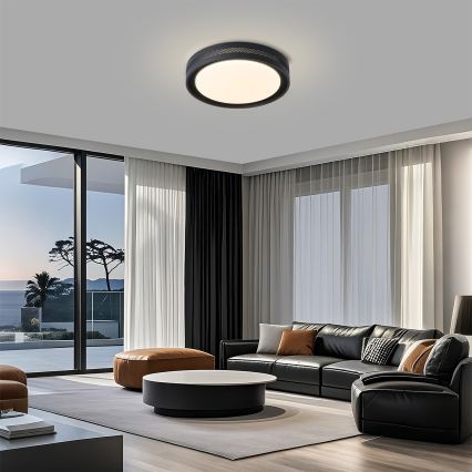 Brilagi - Димируемо LED таванно осветително тяло KREON LED/54W/230V 3000-6000K бяло Ø 38 см + дистанционно управление