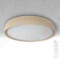 Brilagi - Димируем LED плафон LUCIA, 48 W/230 V, 3000–6500 K, Ø 41 см, бежов + дистанционно управление