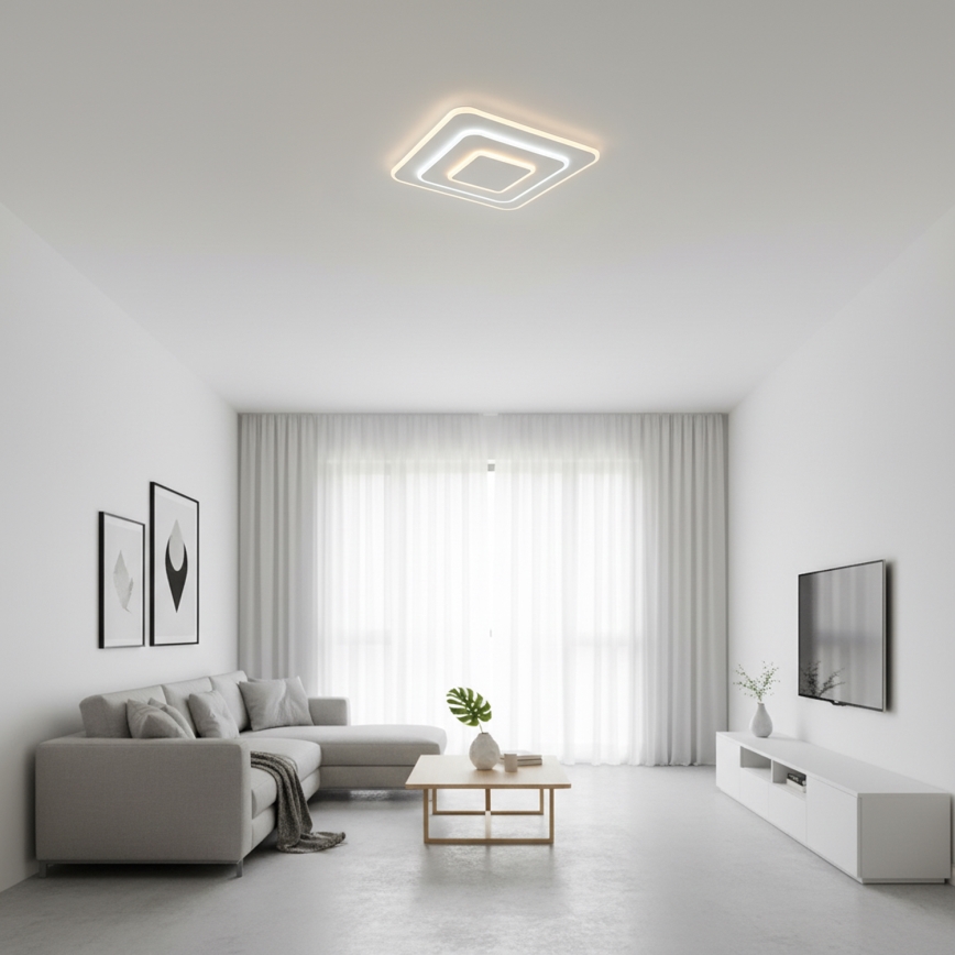 Brilagi - Димируемо LED таванно осветително тяло MODERN LED/72W/230V 3000-6000K 46,6x46,6 cm + дистанционно управление