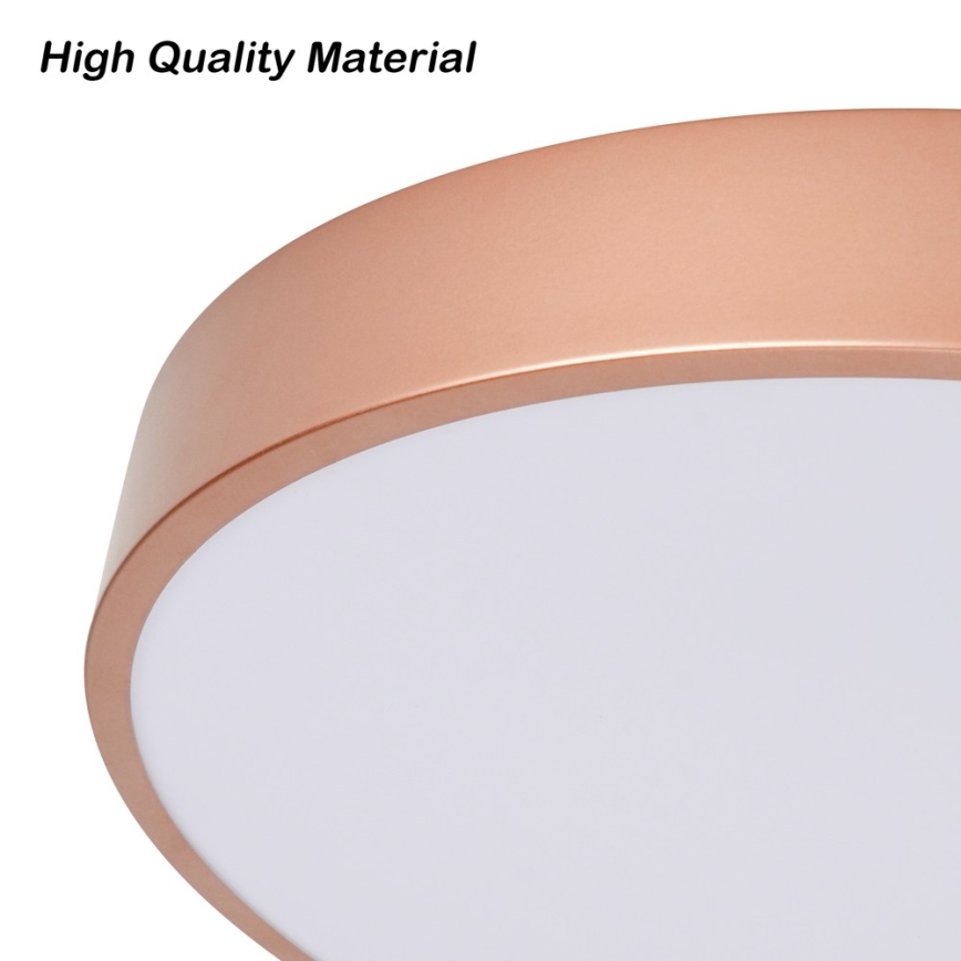 Brilagi - Димируем LED плафон POOL LED/48W/230V 3000–6000K Ø 40 см бронзов + дистанционно управление
