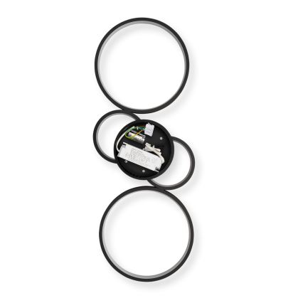 Brilagi - димируемо LED таванно осветително тяло RINGO LED/34W/230V 3000-6000K 28x78 cm черно + дистанционно управление