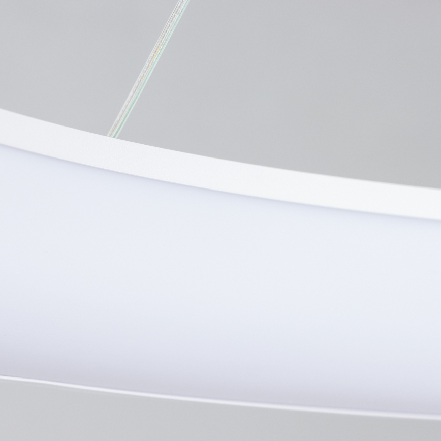 Brilagi - LED димируема полилей на кабел FALCON II LED/108W/230V 3000-6500K Ø 80 см бял + дистанционно управление