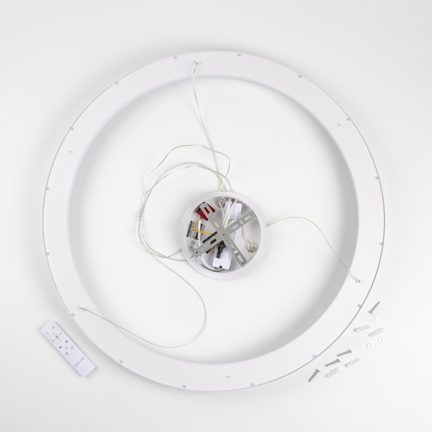 Brilagi - LED димируема полилей на кабел FALCON II LED/108W/230V 3000-6500K Ø 80 см бял + дистанционно управление