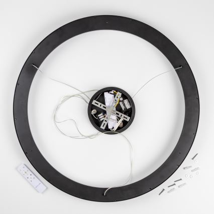 Brilagi - димируем LED полилей на кабел FALCON II LED/108W/230V 3000-6500K диам. 80 см черен + дистанционно управление