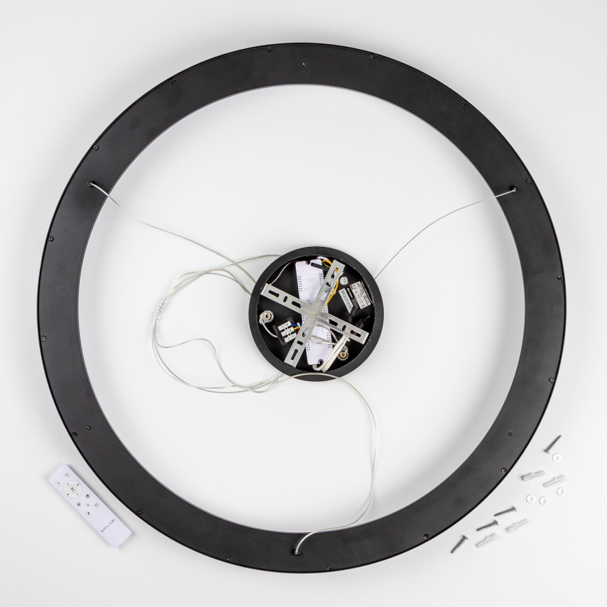 Brilagi - димируем LED полилей на кабел FALCON II LED/108W/230V 3000-6500K диам. 80 см черен + дистанционно управление