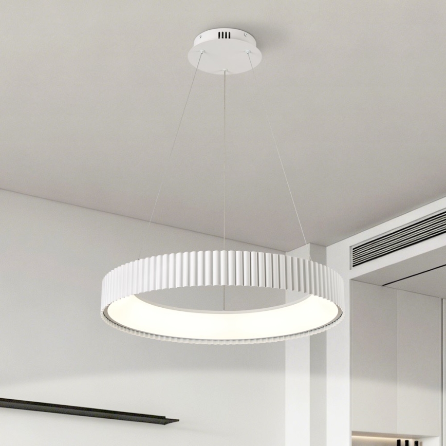 BRILAGI - LED димируем полилей на кабел FALCON MODERN LED/54W/230V 3000-6000K Ø 60 cm бял + дистанционно управление