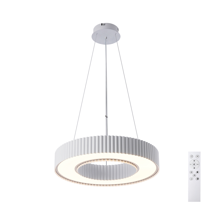 Brilagi - LED полилей с възможност за димиране на кабел LUMIX LED/48W/230V 3000-6000K бял Ø 50 см + дистанционно управление