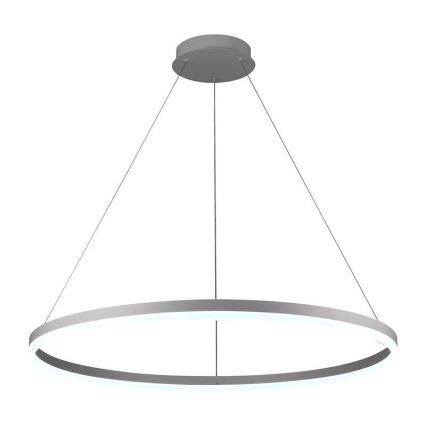 Brilagi - LED димируем полилей на кабел CIRCLE LED/55W/230V 3000-6500K Ø 80 см бял + дистанционно управление