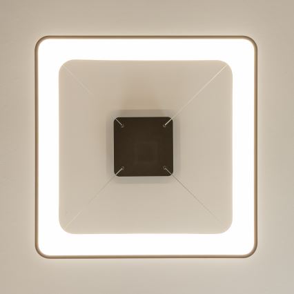 Brilagi - Димируем LED полилей на кабел FALCON II LED/125W/230V 3000-6500K 60x60 cm черен + дистанционно управление