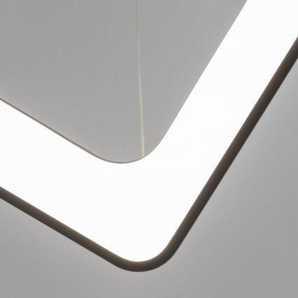 Brilagi - Димируема LED висяща лампа на кабел FALCON II LED/125W/230V 3000-6500K 60x60 cm черна + дистанционно управление