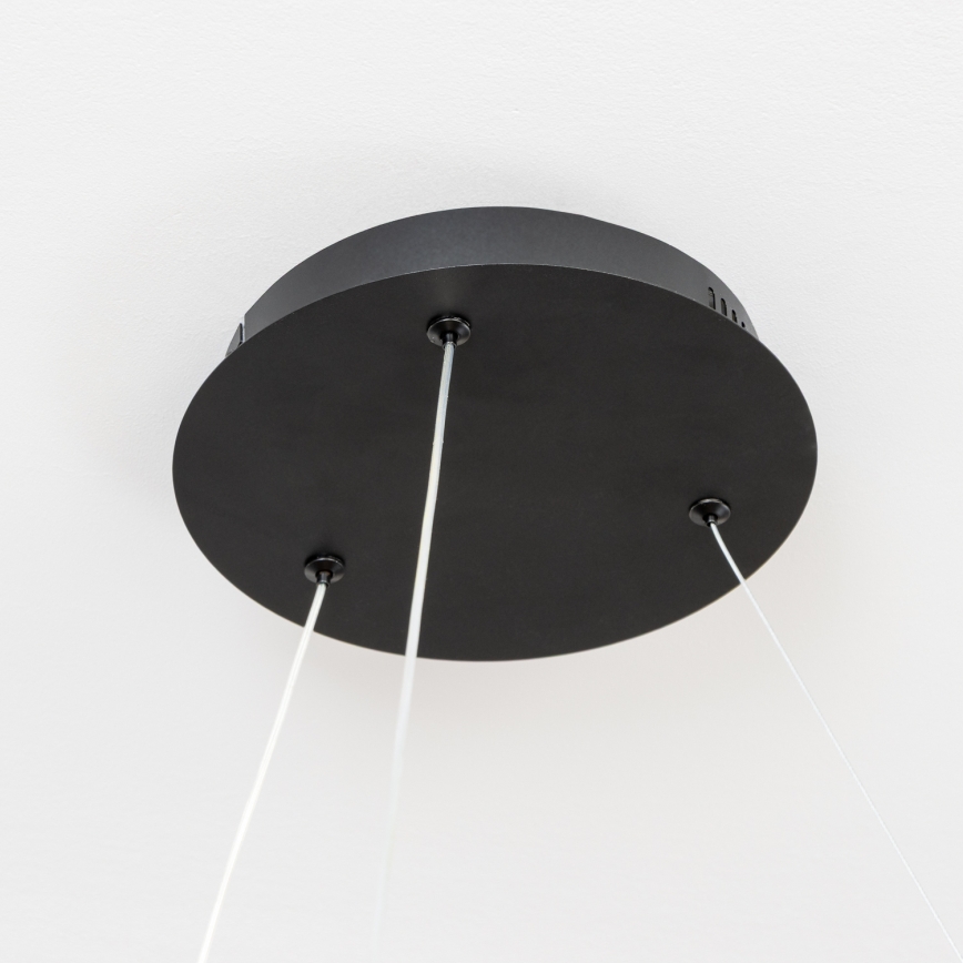 Brilagi - Димируем LED полилей на кабел FALCON II LED/99W/230V 3000-6500K Ø 60 cm черен + дистанционно управление