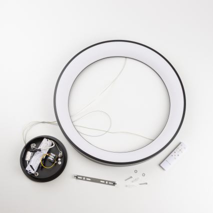 Brilagi - Димируем LED полилей на кабел FALCON II LED/99W/230V 3000-6500K Ø 60 cm черен + дистанционно управление