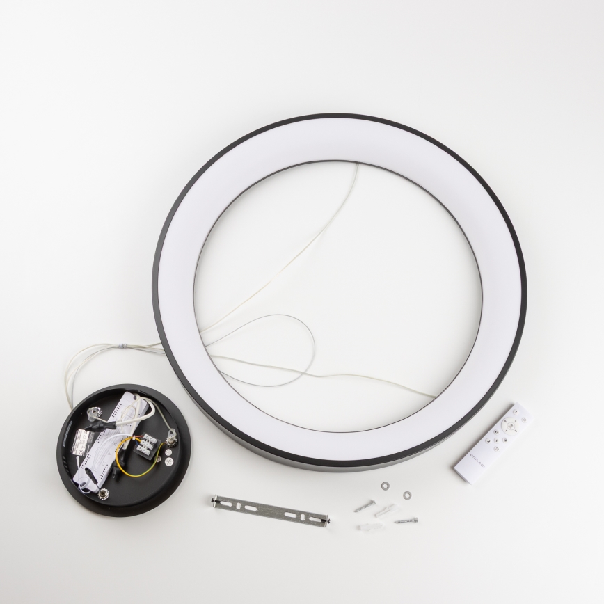 Brilagi - Димируем LED полилей на кабел FALCON II LED/99W/230V 3000-6500K Ø 60 cm черен + дистанционно управление