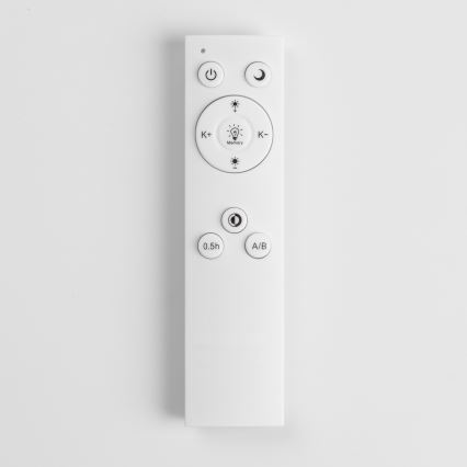 Brilagi - Димируема LED люстра с кабелно окачване FALCON LED/80W/230V 3000-6500K Ø 60 см бяла + дистанционно управление