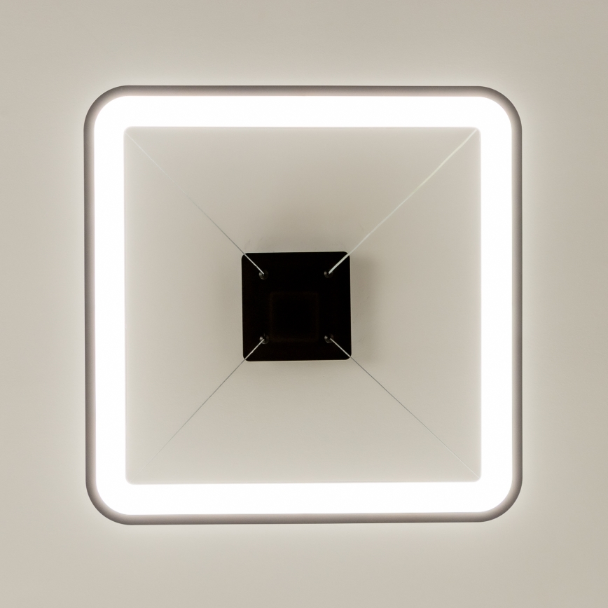 Brilagi - LED димируем полилей на кабел FALCON SLIM LED/50W/230V 3000-6500K 50x50 cm черен + дистанционно управление