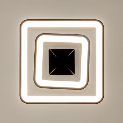 Brilagi - LED димируем полилей на кабел FALCON SLIM LED/78W/230V 3000-6500K 50x50 cm черен + дистанционно управление