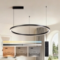 Brilagi - Димируем LED полилей на кабел PORTOFINO LED/60W/230V 3000-6000K диам. 80 см черен + дистанционно управление