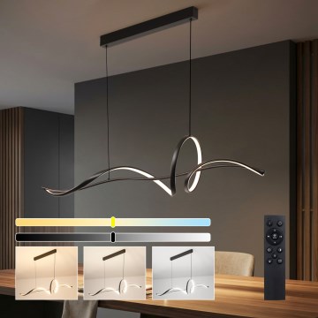 Brilagi - димируем LED полилей на кабел SIGNATURE LED/55W/230V 3000-6000K 120x23 см черен + дистанционно управление