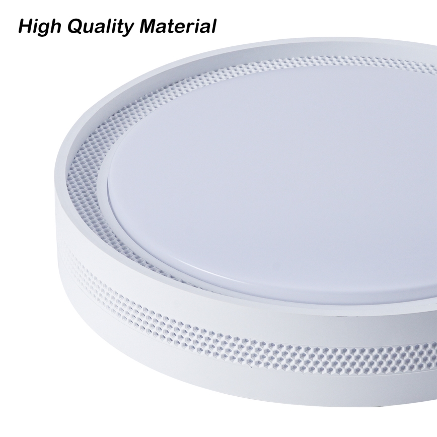 Brilagi - LED димируемо таванно осветително тяло KREON LED/54W/230V 3000-6000K черно, диаметър 38 см + дистанционно управление