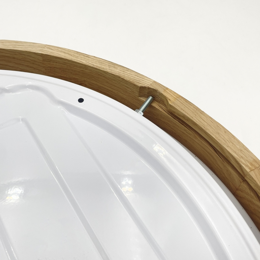 Brilagi - LED димируемо таванно осветително тяло MANAROLA SMART STARS LED/24W/230V 3000-6000K Wi-Fi Tuya Beacon Ø 41 см дъб + дистанционно управление