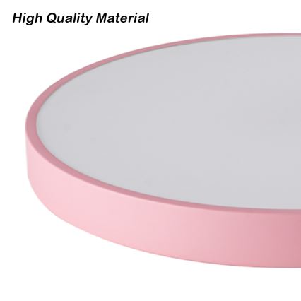 Brilagi - LED димируемо таванно осветително тяло POOL LED/48W/230V 3000-6000K pr. 40 cm розово + дистанционно управление