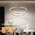 Brilagi - Димируем LED висящ полилей на кабел PORTOFINO LED/98W/230V 3000-6000K Ø 80 см бежов + дистанционно управление