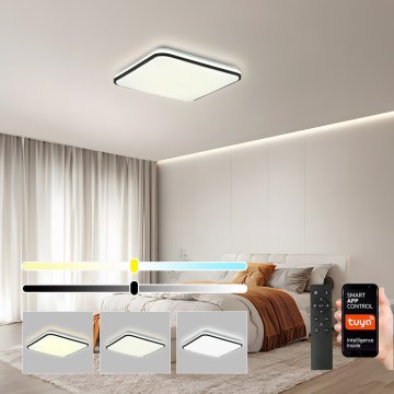 Brilagi - Димируем плафон SMART LED/24W/230V 43x43 cm 3000-6000K Wi-Fi Tuya Beacon + дистанционно управление