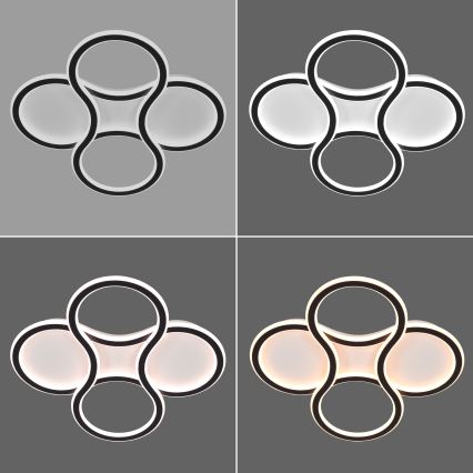 Brilagi - Димируемо LED таванно осветително тяло ORELLI LED/53W/230V пр. 51 см 3000-6000K + дистанционно управление