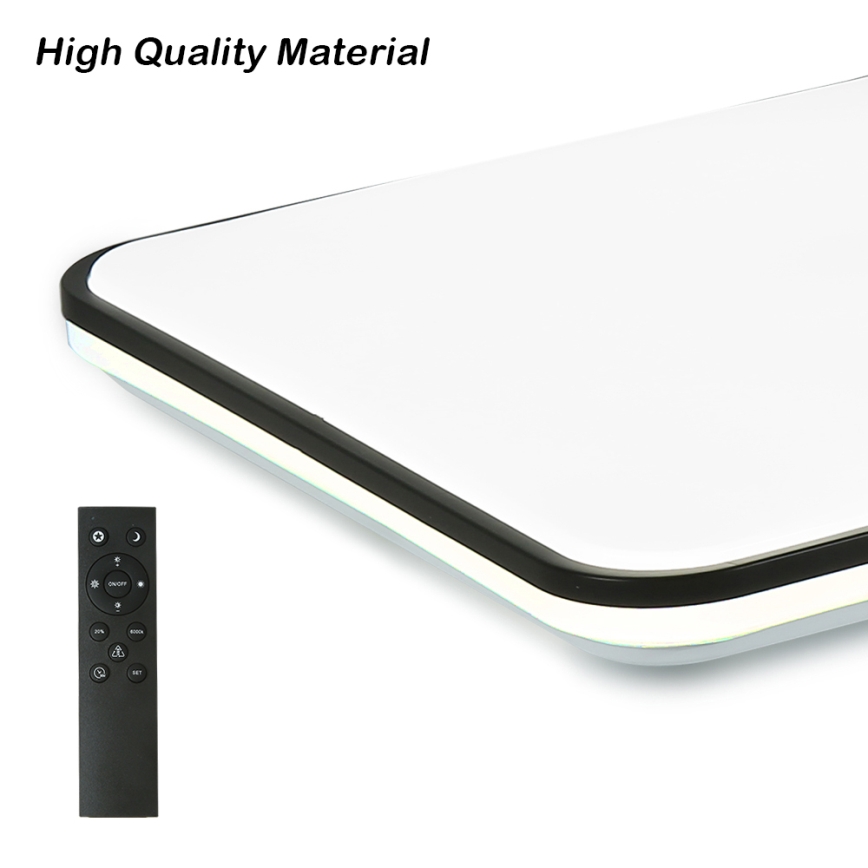 Brilagi - Димируем плафон SMART LED/24W/230V 43x43 cm 3000-6000K Wi-Fi Tuya Beacon + дистанционно управление