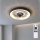Brilagi - Димируем таванен вентилатор с вградена LED, 34 W, 230 V, 3000–6500 K, Ø 46 см, кафяв + дистанционно управление