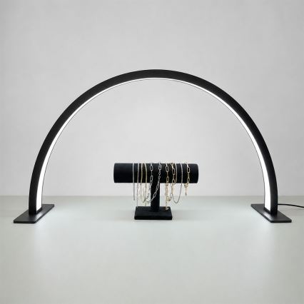 Brilagi - Димируема аркова настолна лампа RADIO LED/30W/24/230V 3000/4000/6500K черна