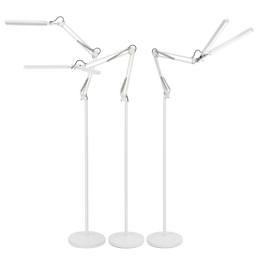 Brilagi - Димируема LED гъвкава подова лампа VARIO LED/14W/230V 3000-6000K 157 cm бяла