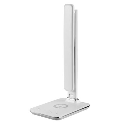 Brilagi - димируема LED настолна лампа с безжично зареждане QI и USB REGINA LED/8,5W/230V бяла