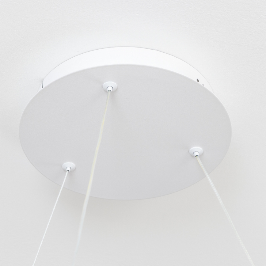 BRILAGI - LED полилей на кабел с регулируема яркост FALCON II LED/99W/230V 3000-6500K Ø 60 cm бял + дистанционно управление